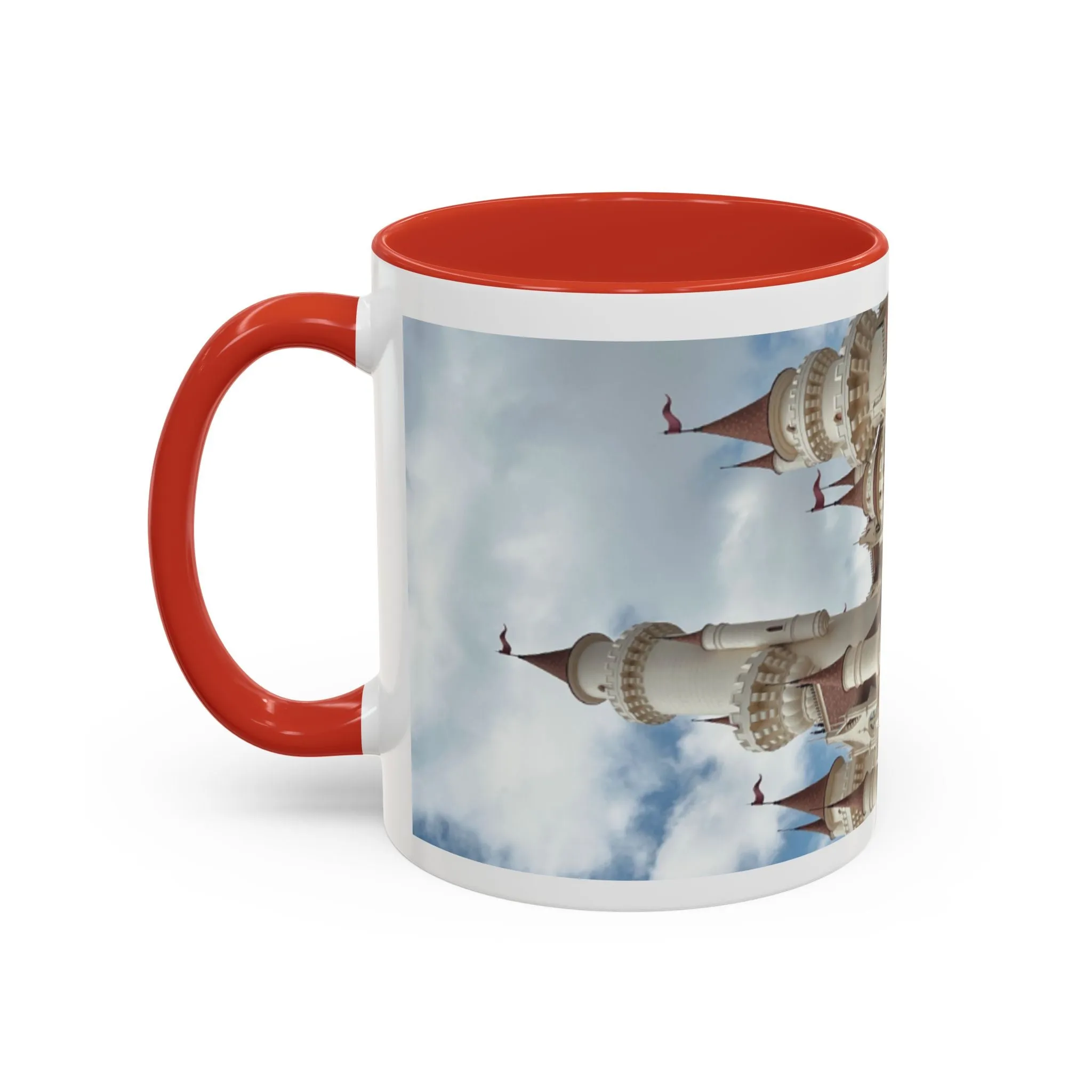 Magical Castle Accent Coffee Mug - Personalized 11oz & 15oz