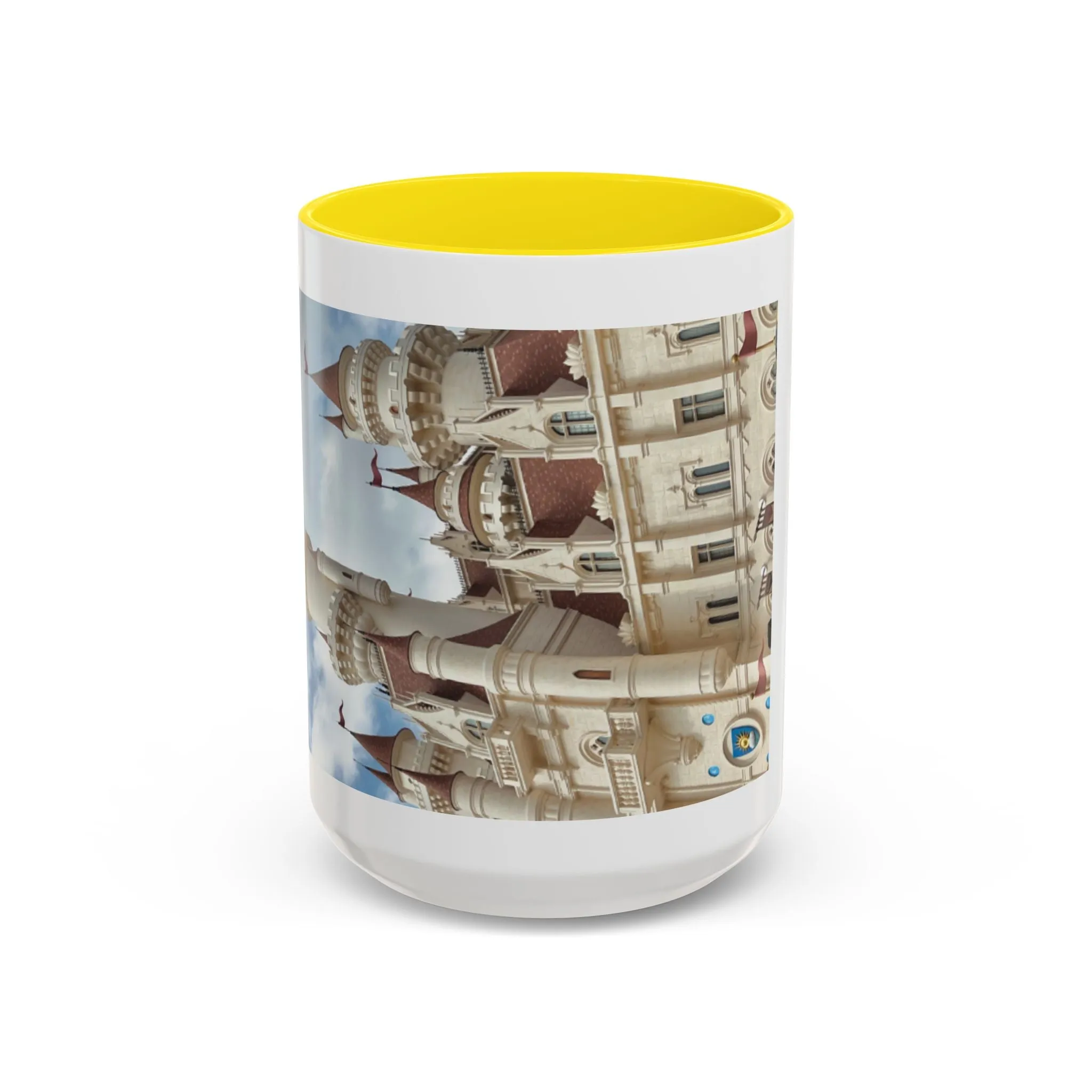 Magical Castle Accent Coffee Mug - Personalized 11oz & 15oz