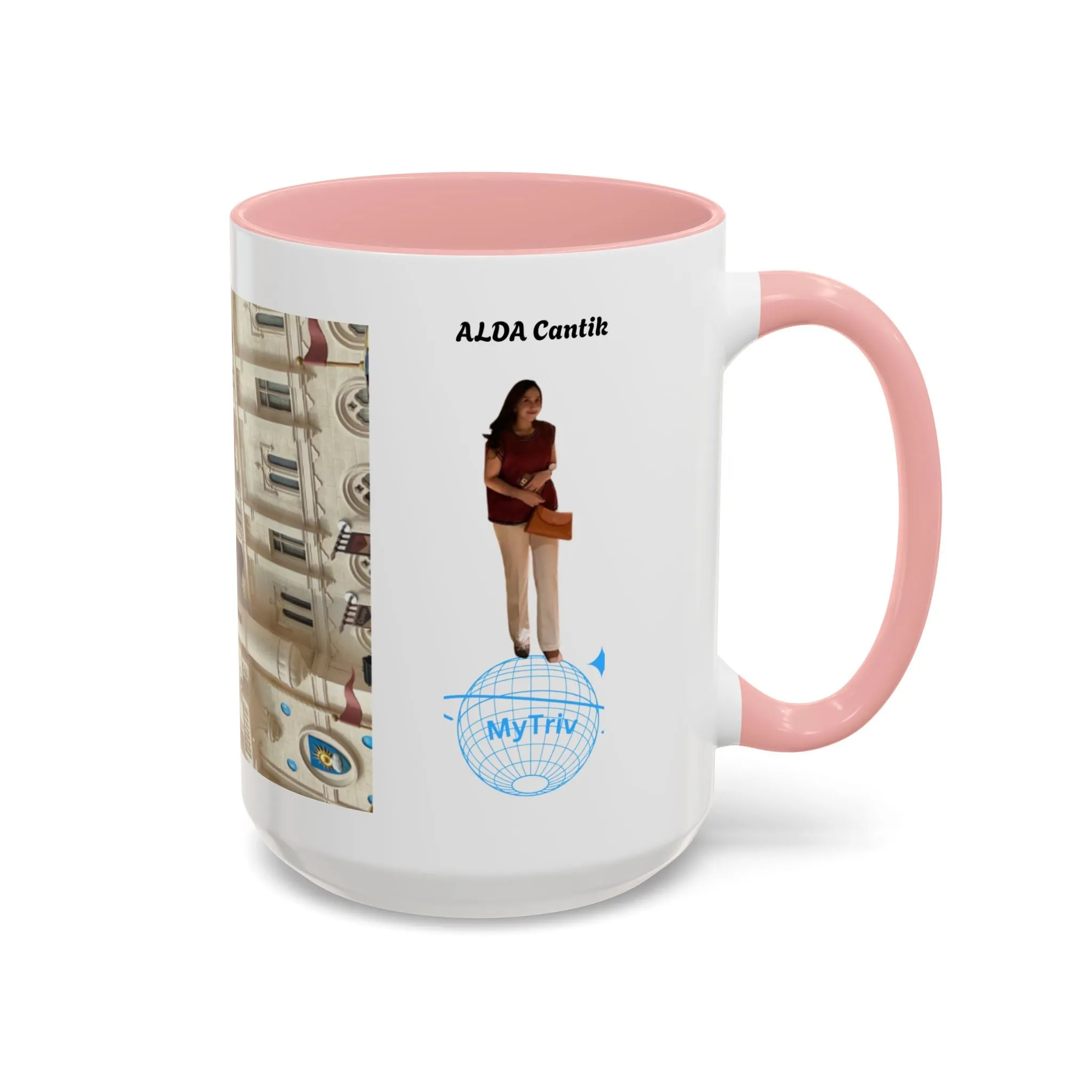 Magical Castle Accent Coffee Mug - Personalized 11oz & 15oz