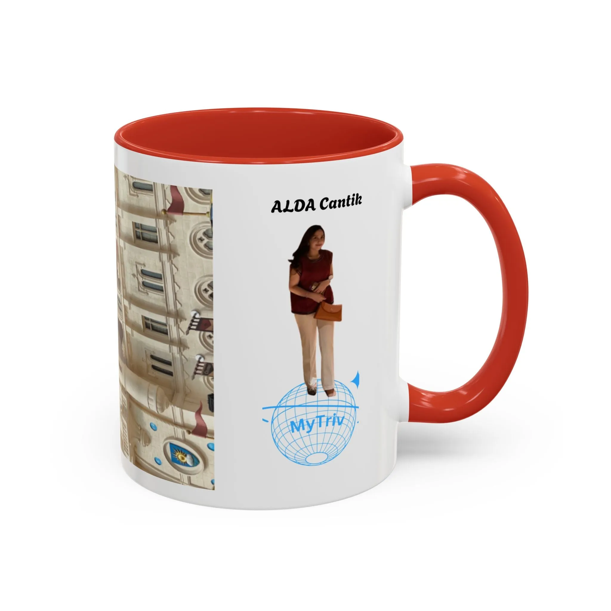 Magical Castle Accent Coffee Mug - Personalized 11oz & 15oz