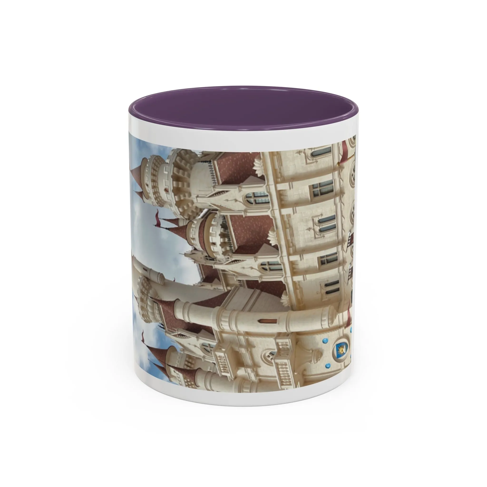 Magical Castle Accent Coffee Mug - Personalized 11oz & 15oz