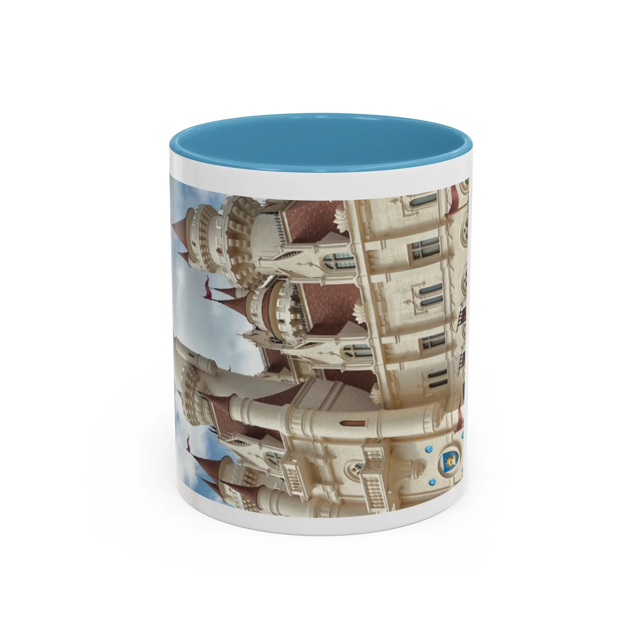 Magical Castle Accent Coffee Mug - Personalized 11oz & 15oz