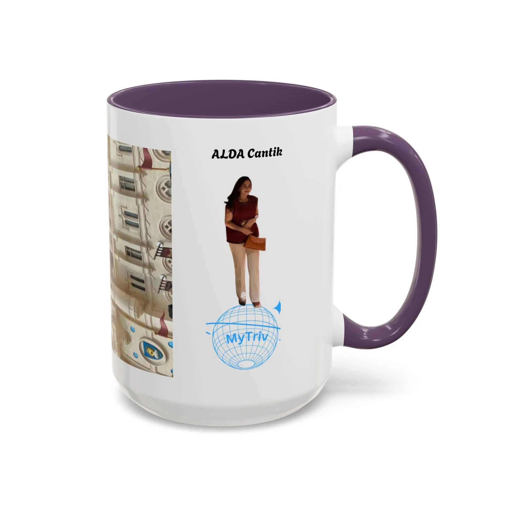 Magical Castle Accent Coffee Mug - Personalized 11oz & 15oz