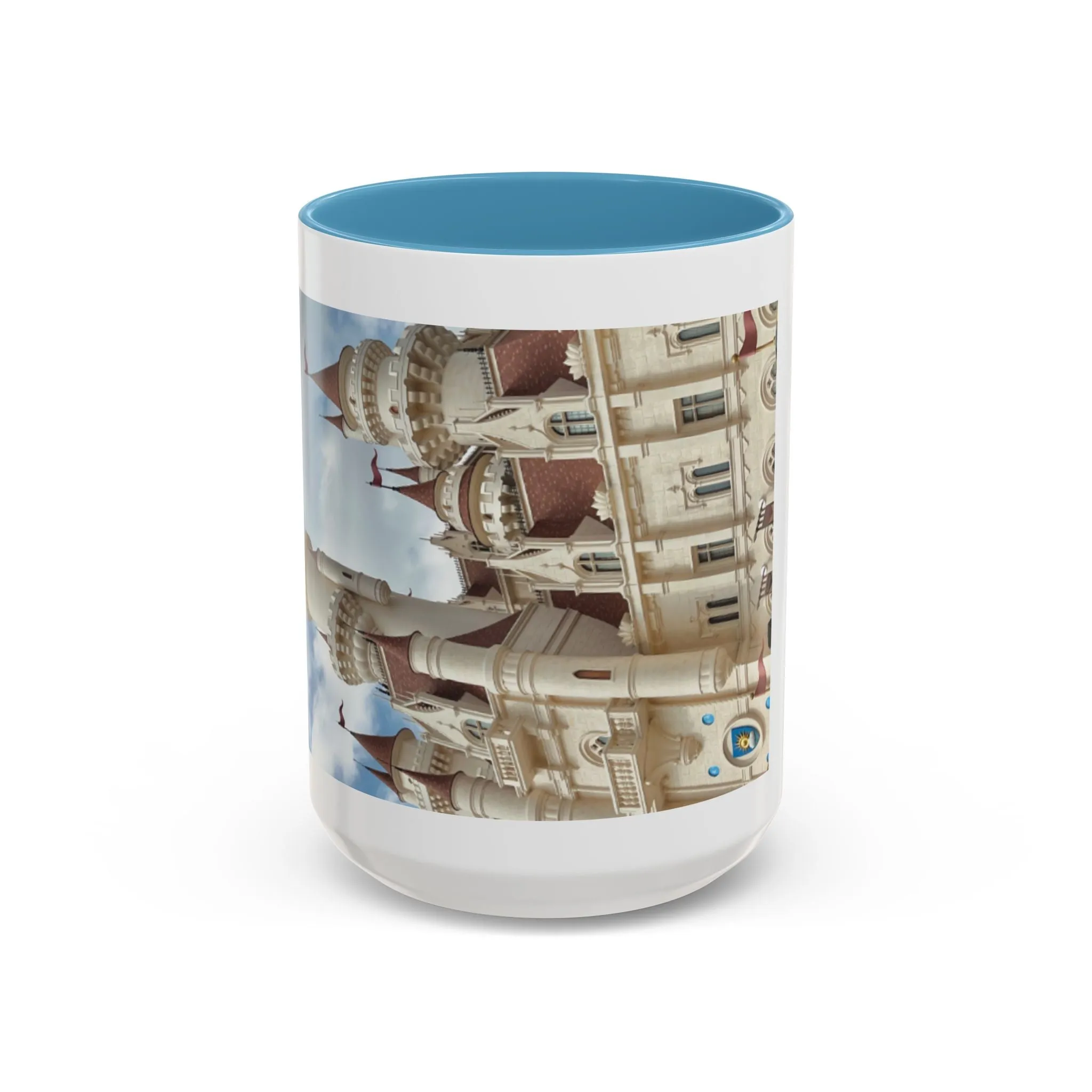 Magical Castle Accent Coffee Mug - Personalized 11oz & 15oz
