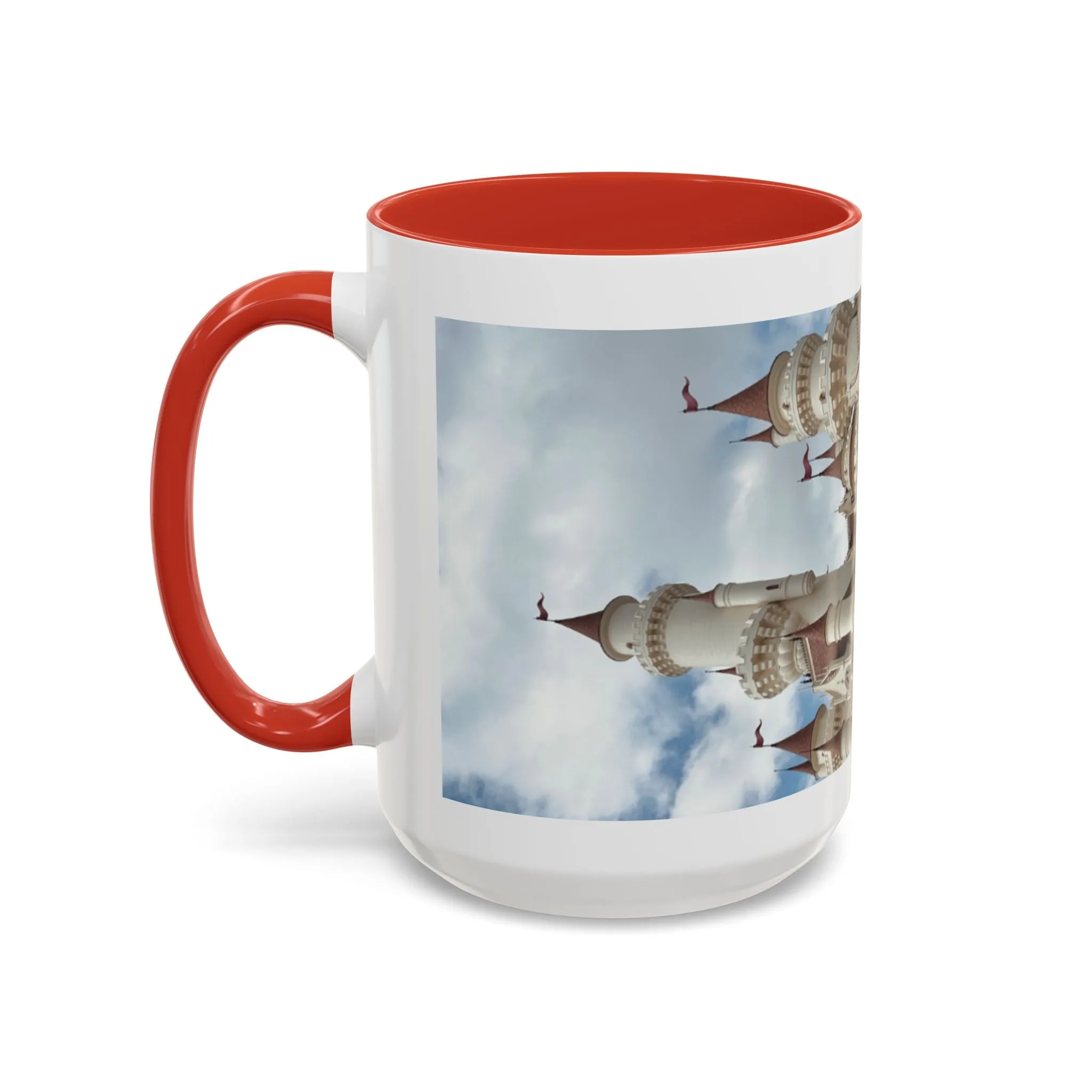 Magical Castle Accent Coffee Mug - Personalized 11oz & 15oz
