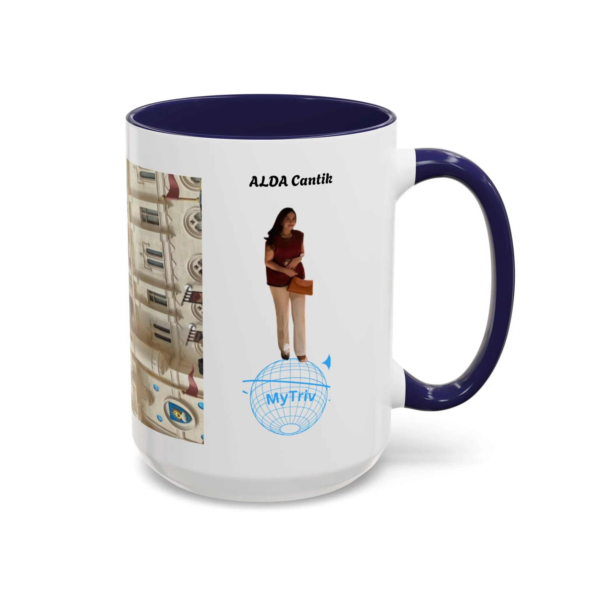 Magical Castle Accent Coffee Mug - Personalized 11oz & 15oz