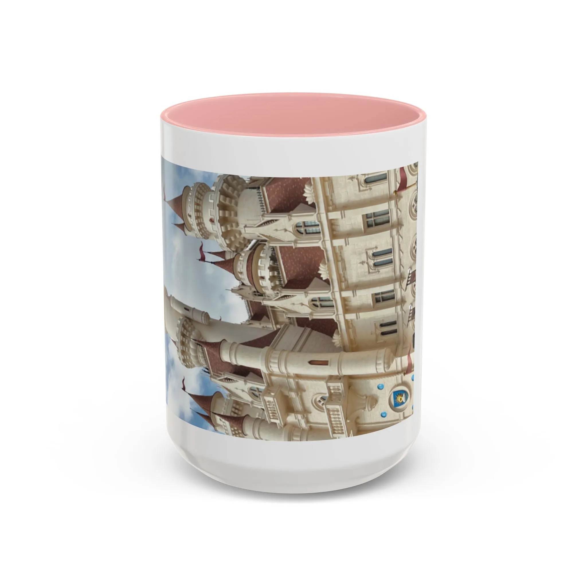 Magical Castle Accent Coffee Mug - Personalized 11oz & 15oz