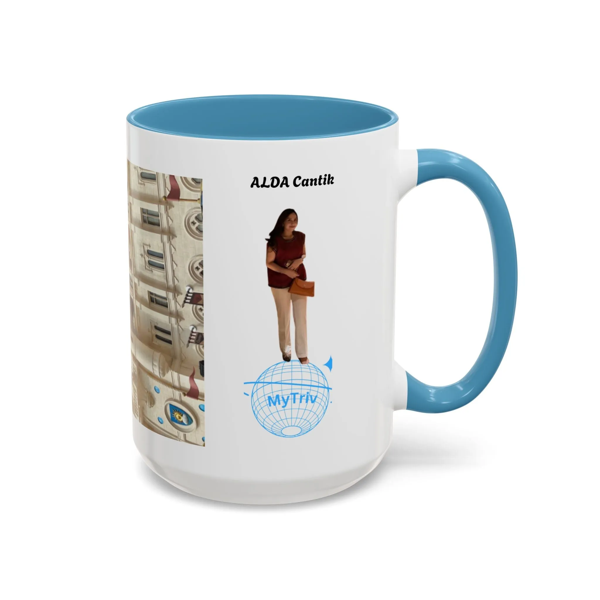 Magical Castle Accent Coffee Mug - Personalized 11oz & 15oz