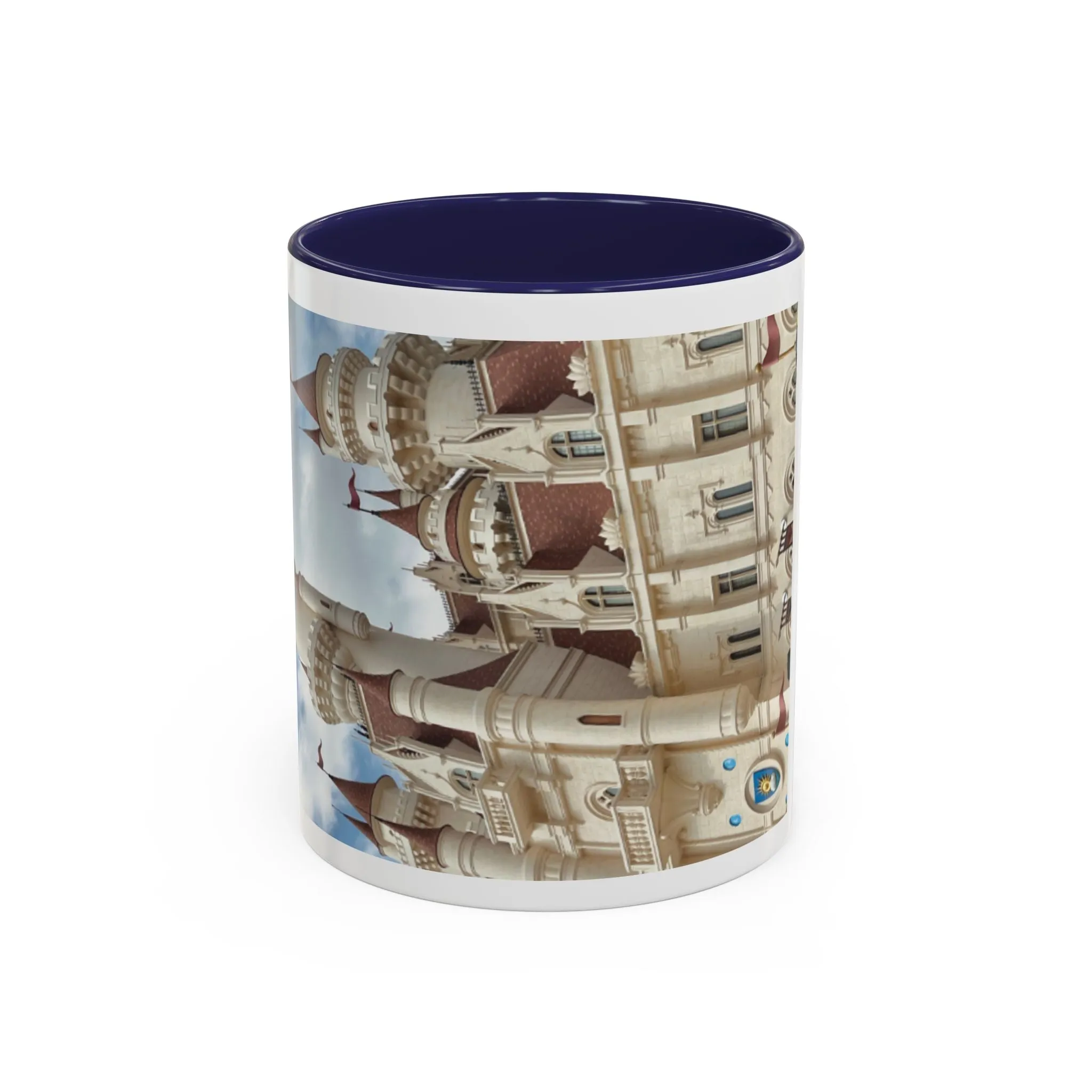 Magical Castle Accent Coffee Mug - Personalized 11oz & 15oz