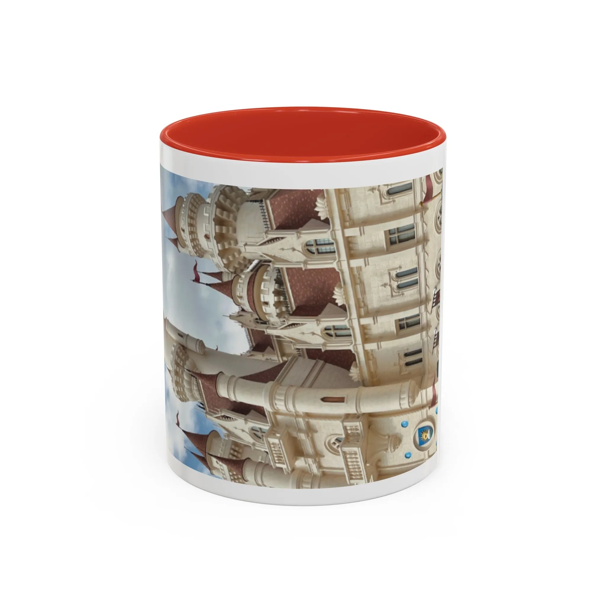 Magical Castle Accent Coffee Mug - Personalized 11oz & 15oz
