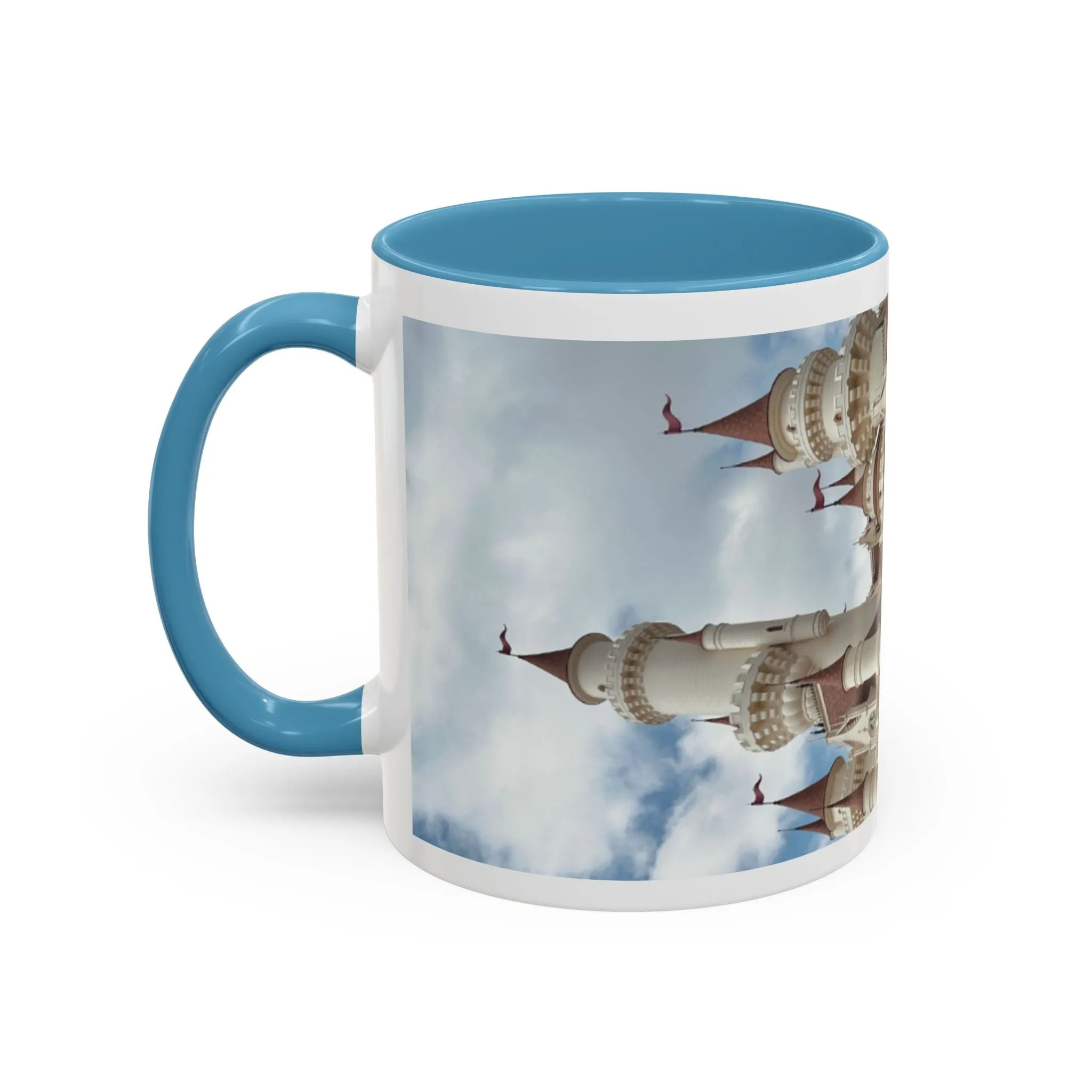 Magical Castle Accent Coffee Mug - Personalized 11oz & 15oz