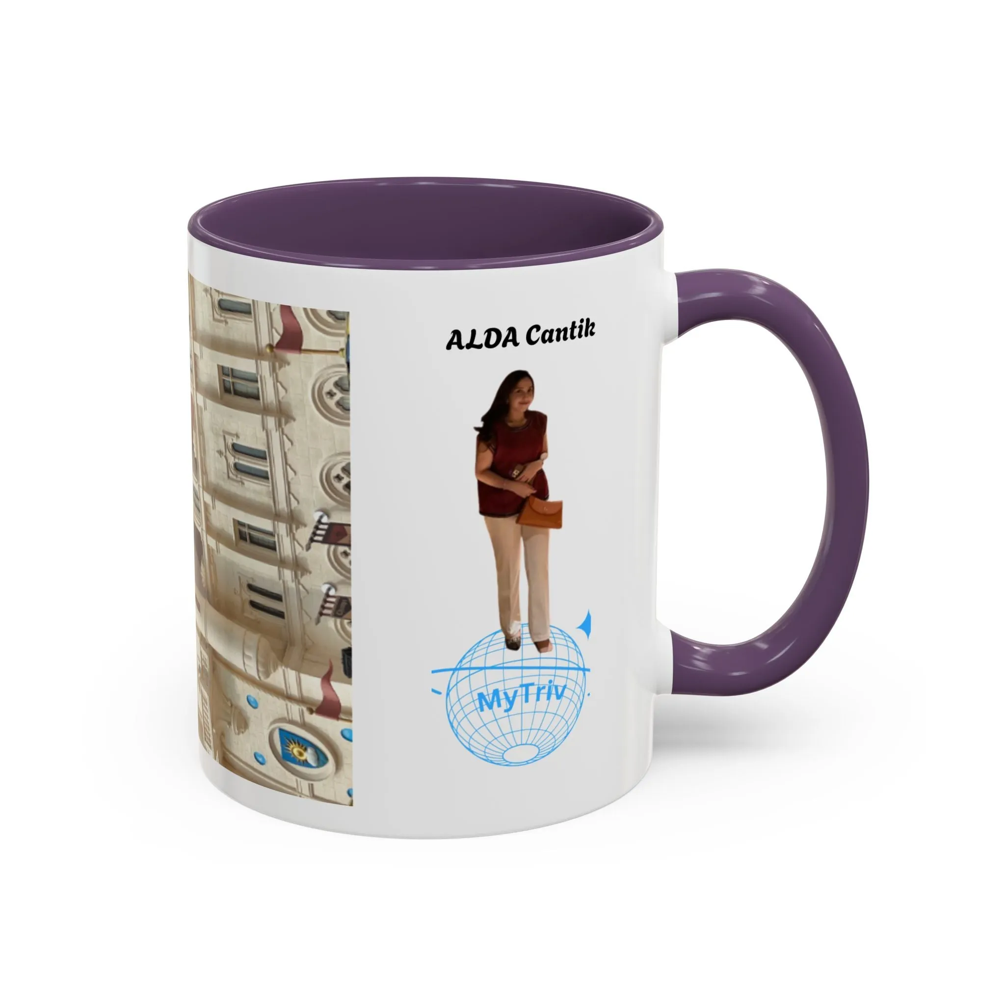 Magical Castle Accent Coffee Mug - Personalized 11oz & 15oz