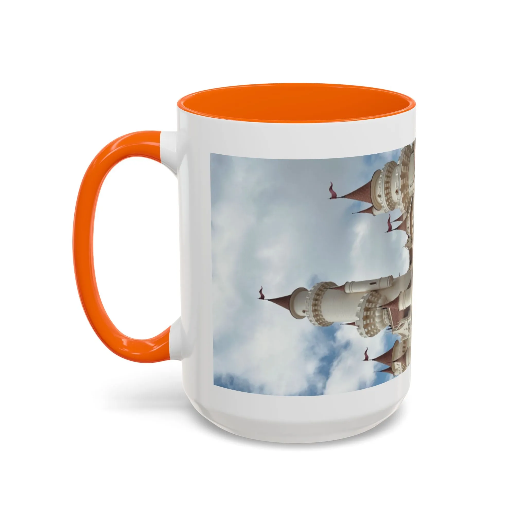 Magical Castle Accent Coffee Mug - Personalized 11oz & 15oz