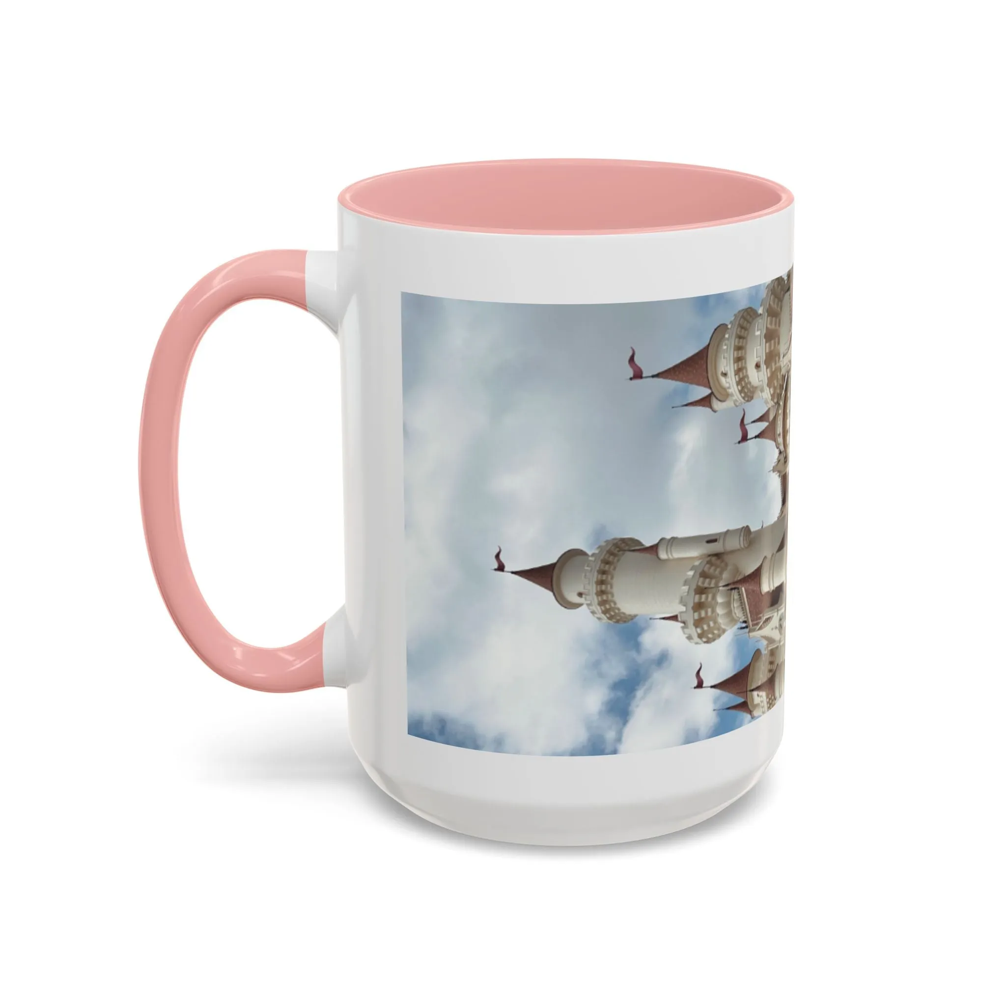 Magical Castle Accent Coffee Mug - Personalized 11oz & 15oz