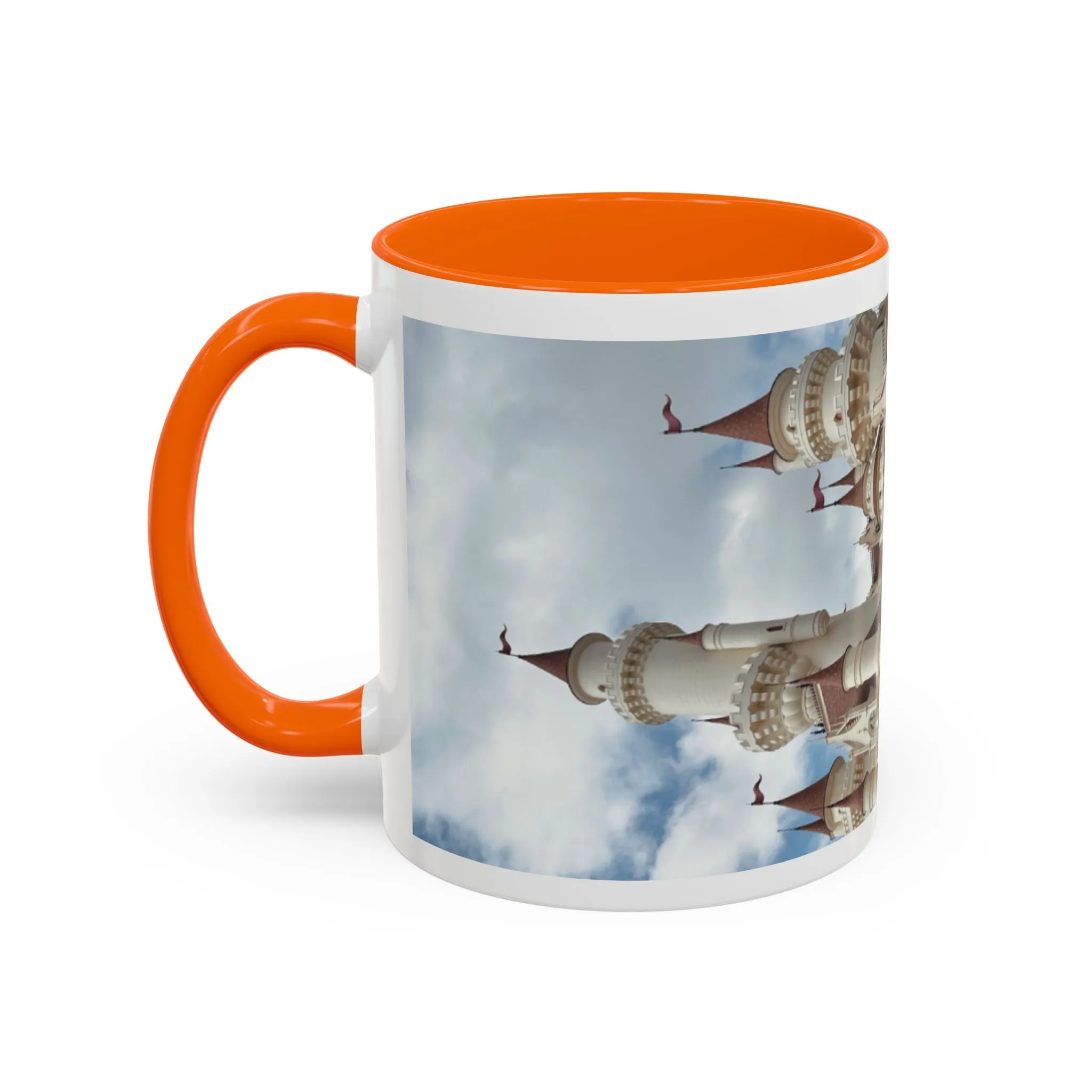 Magical Castle Accent Coffee Mug - Personalized 11oz & 15oz