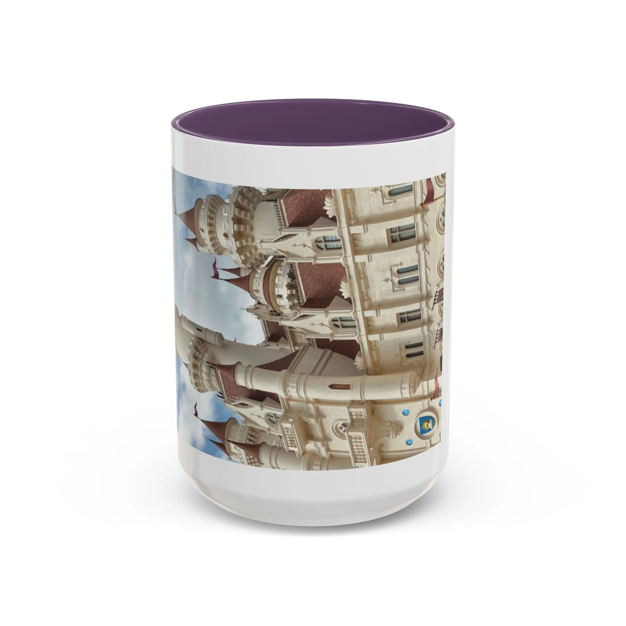 Magical Castle Accent Coffee Mug - Personalized 11oz & 15oz