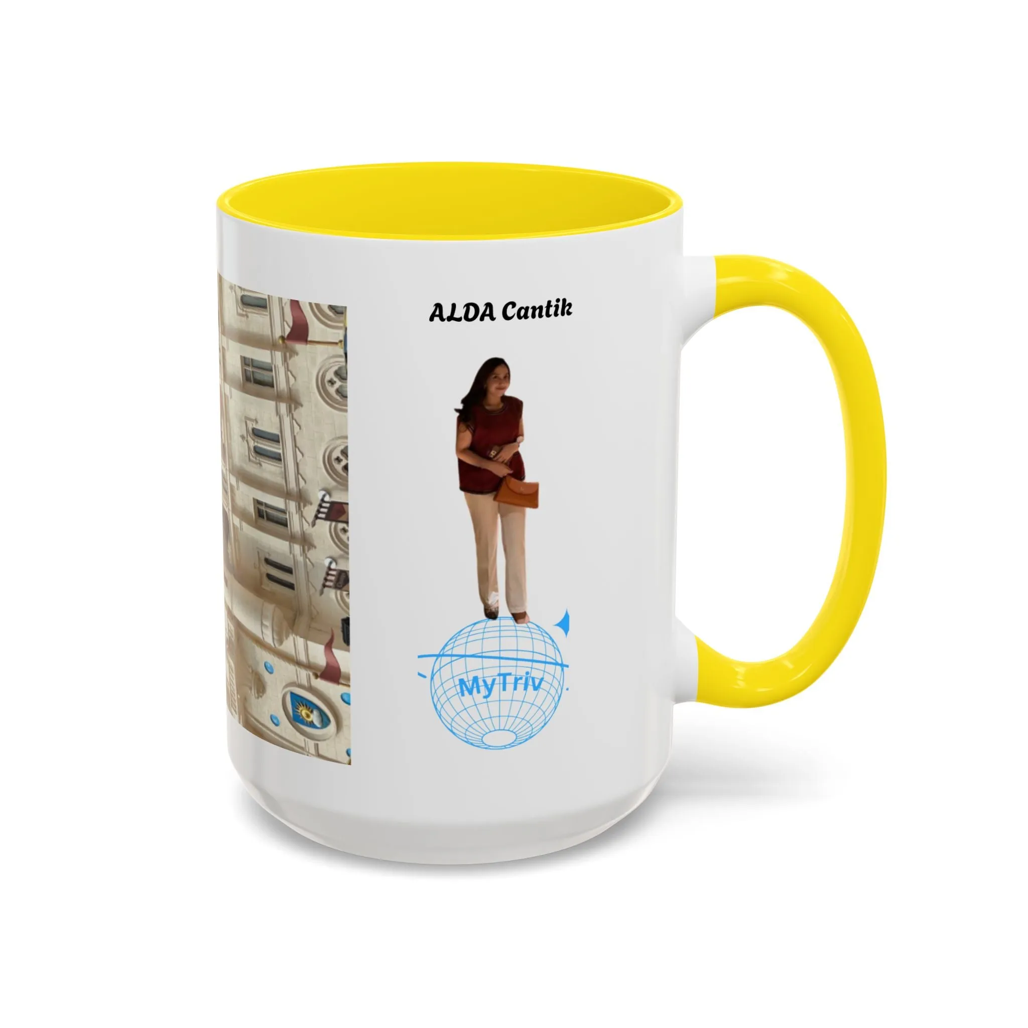 Magical Castle Accent Coffee Mug - Personalized 11oz & 15oz