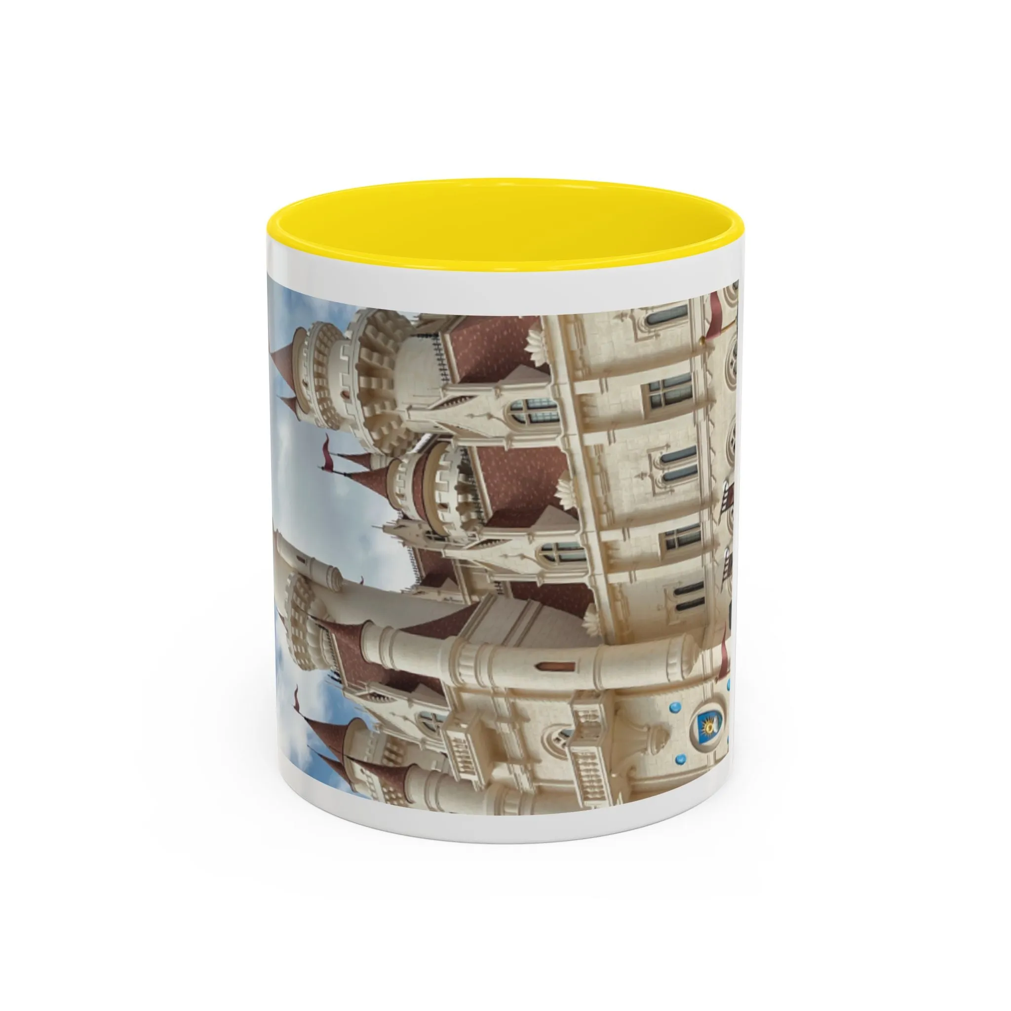 Magical Castle Accent Coffee Mug - Personalized 11oz & 15oz