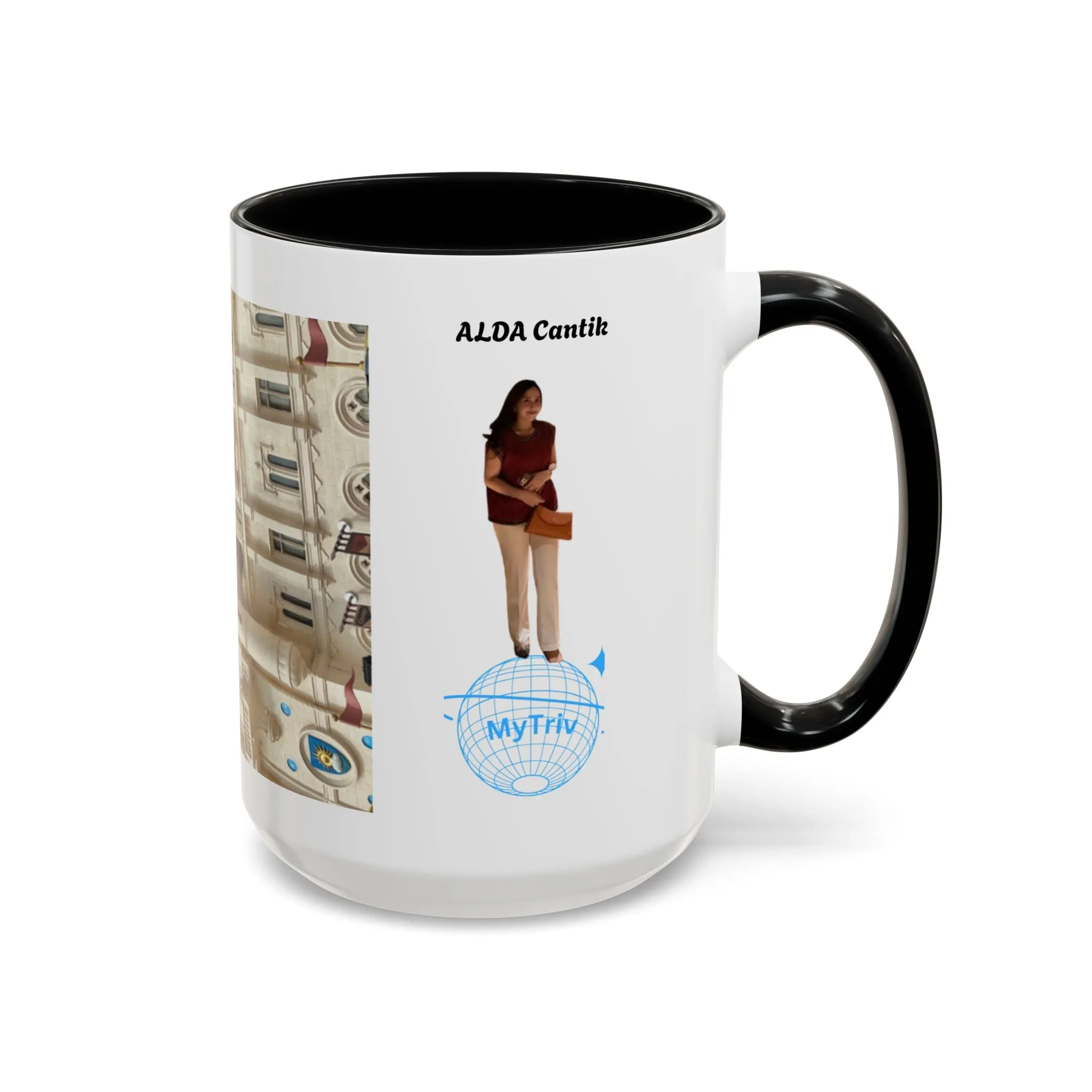 Magical Castle Accent Coffee Mug - Personalized 11oz & 15oz