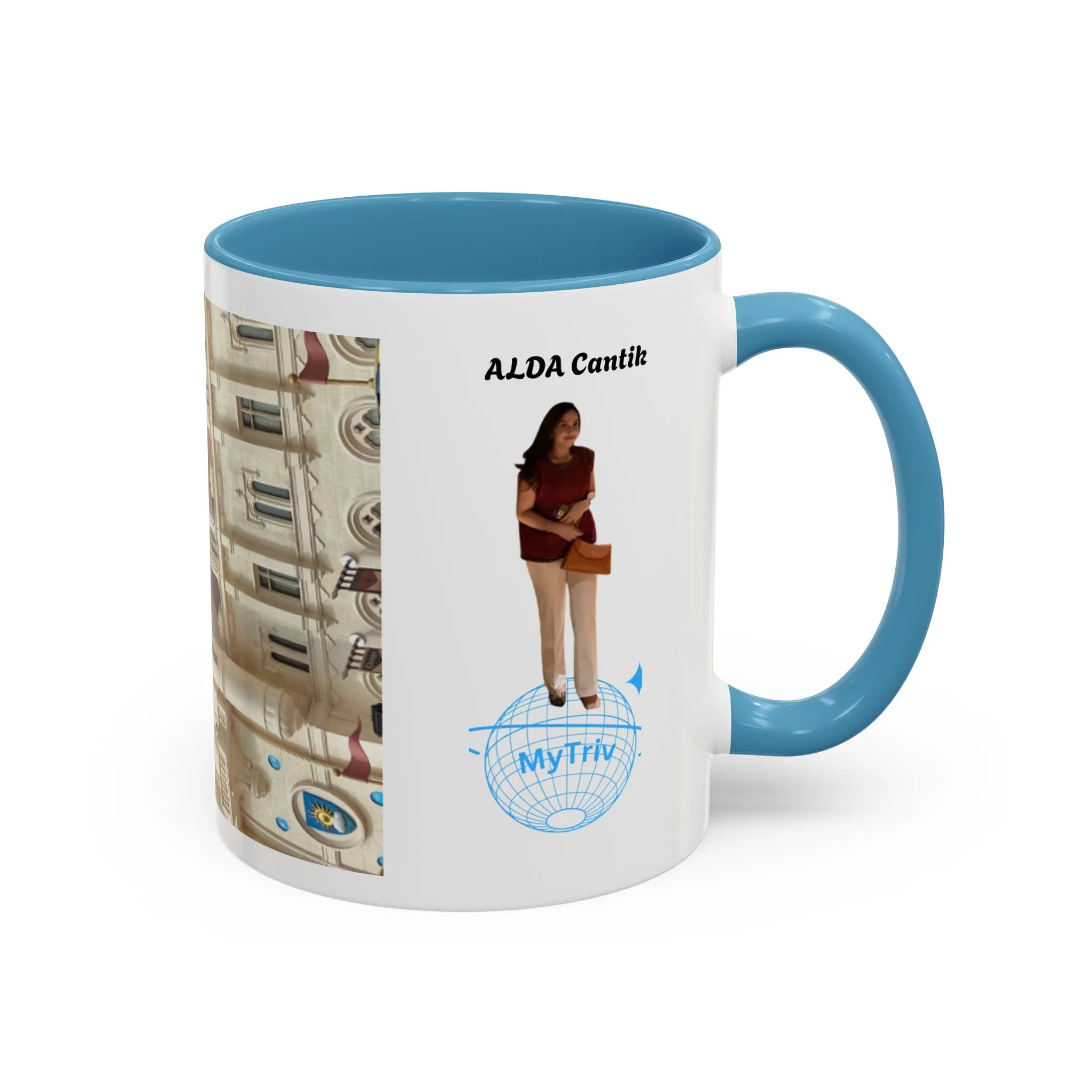Magical Castle Accent Coffee Mug - Personalized 11oz & 15oz