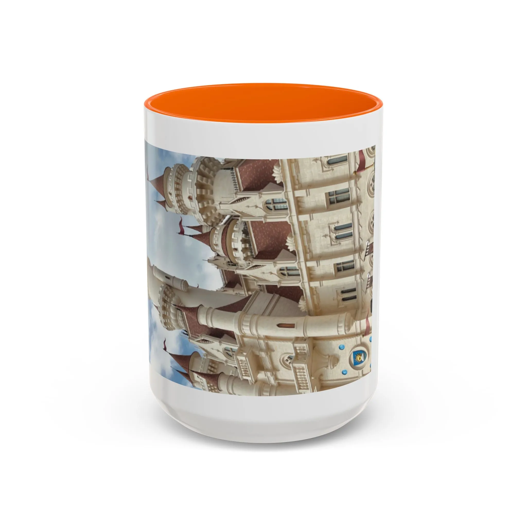 Magical Castle Accent Coffee Mug - Personalized 11oz & 15oz