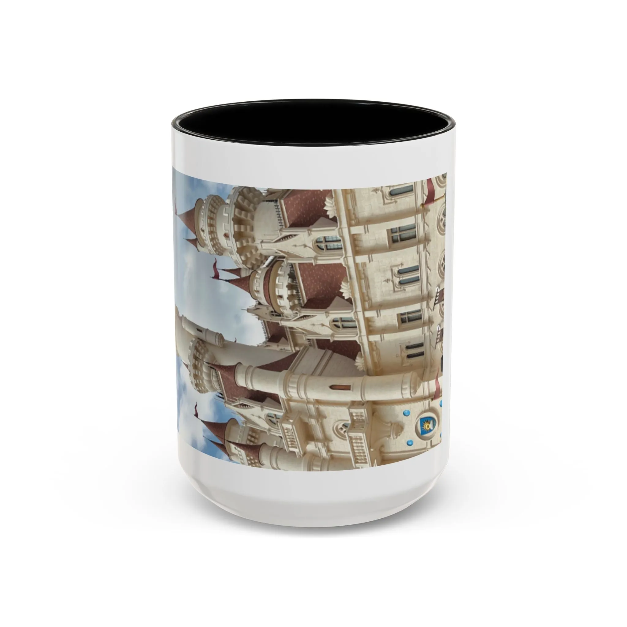 Magical Castle Accent Coffee Mug - Personalized 11oz & 15oz