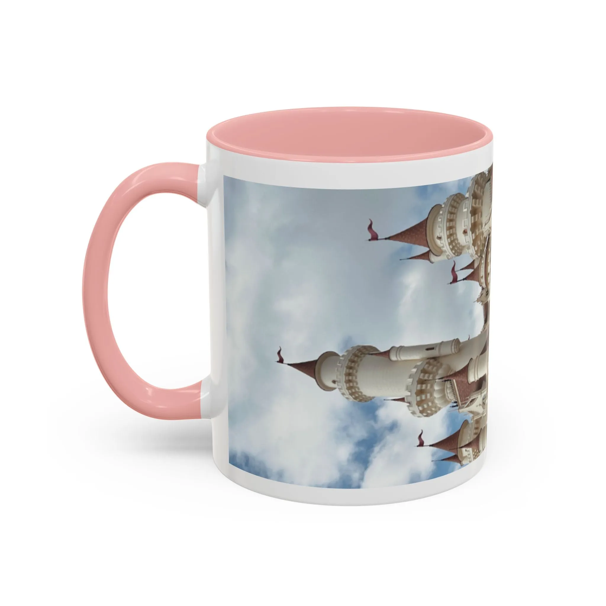 Magical Castle Accent Coffee Mug - Personalized 11oz & 15oz