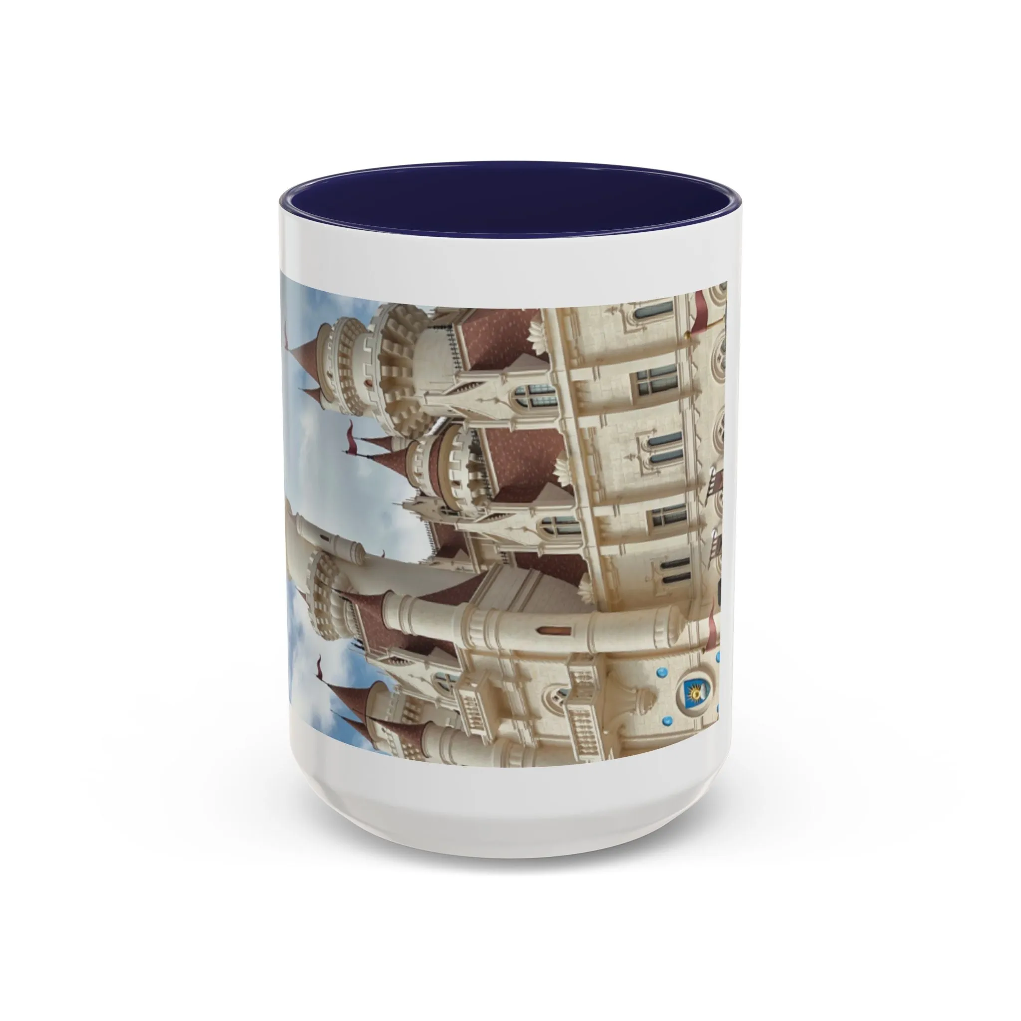 Magical Castle Accent Coffee Mug - Personalized 11oz & 15oz