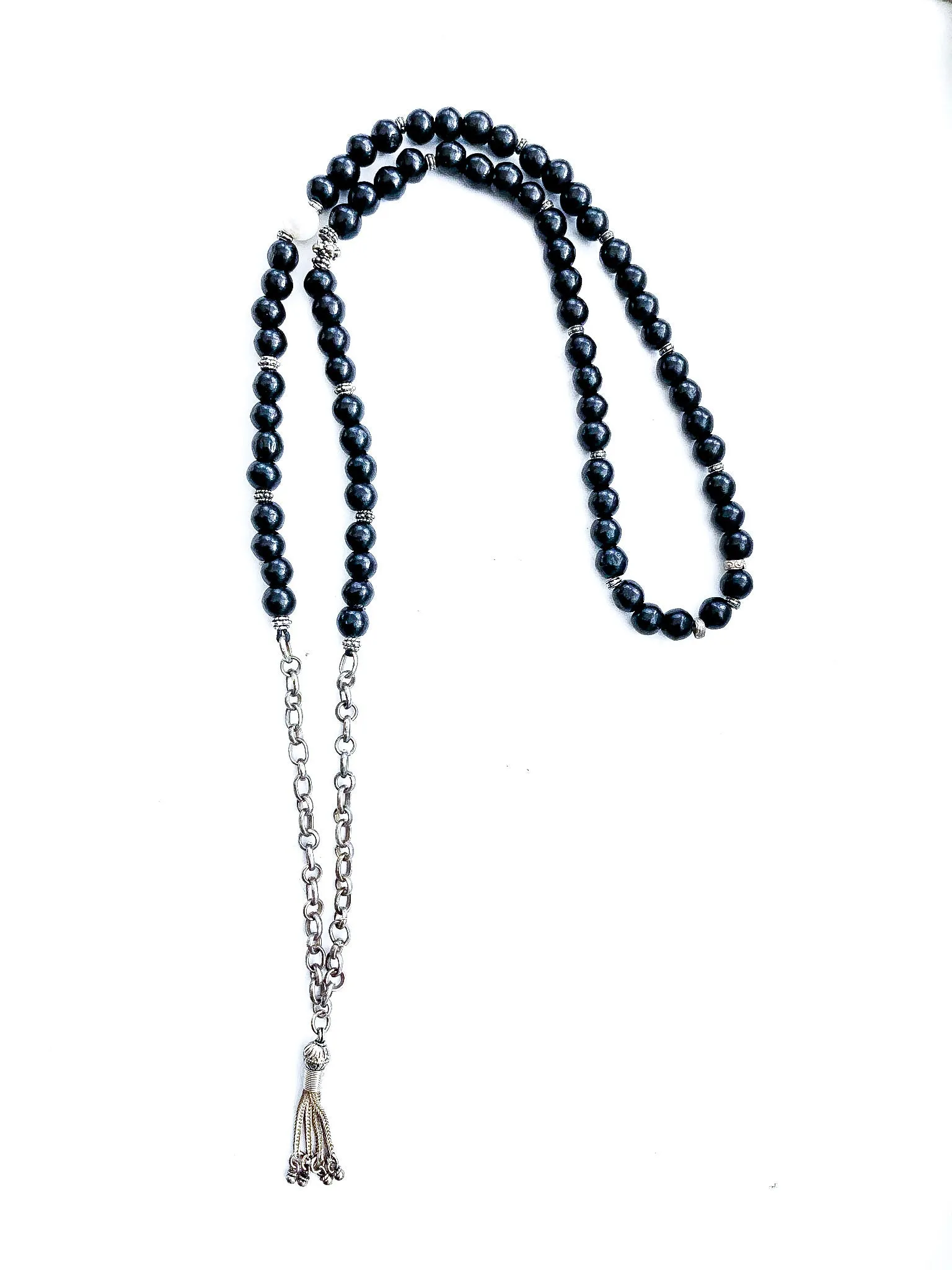 Mala & Chain Tassel Necklace