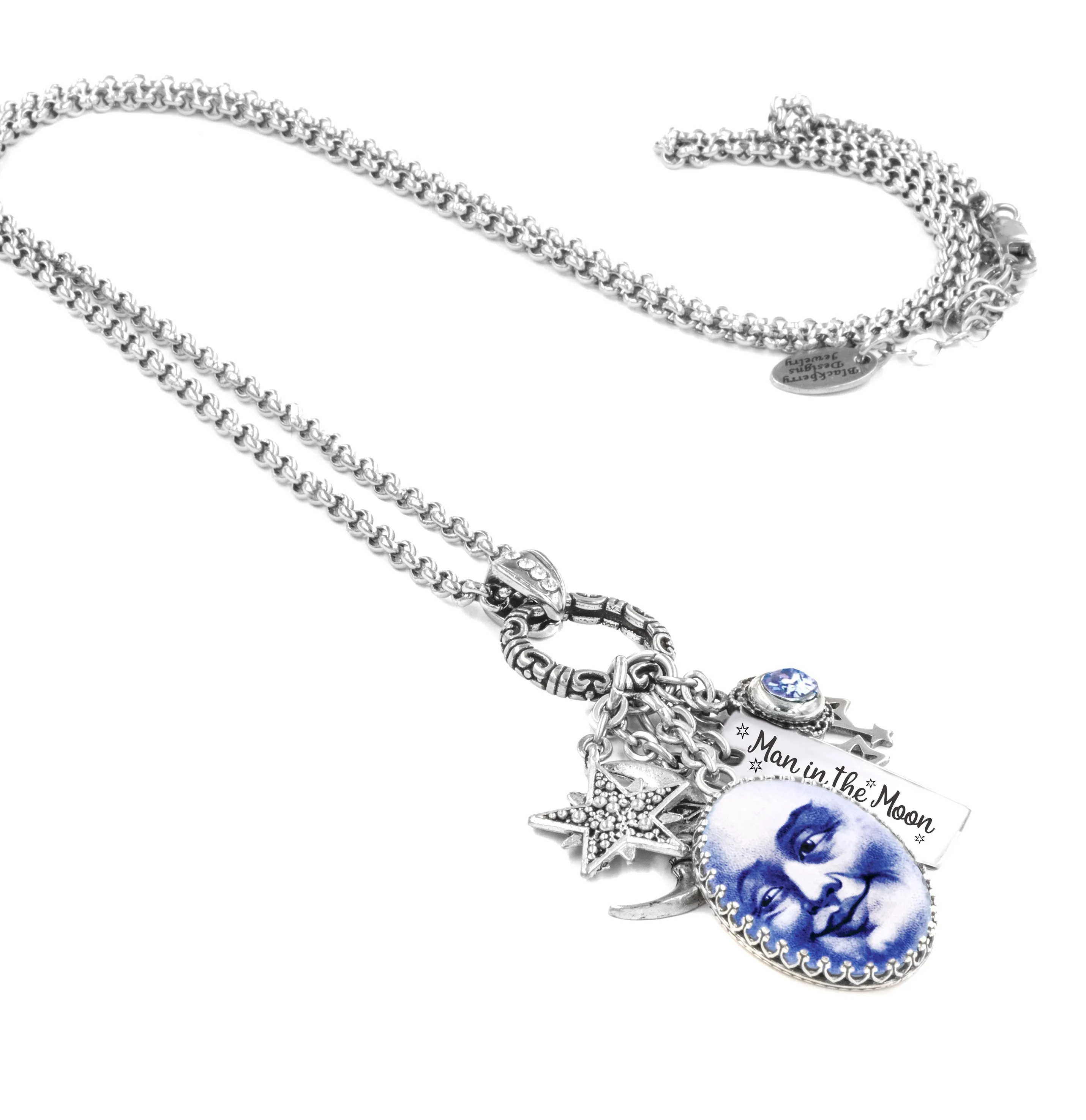 Man in the Moon Necklace