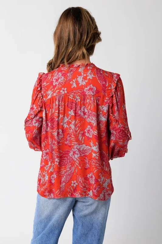 Margaret Floral Blouse