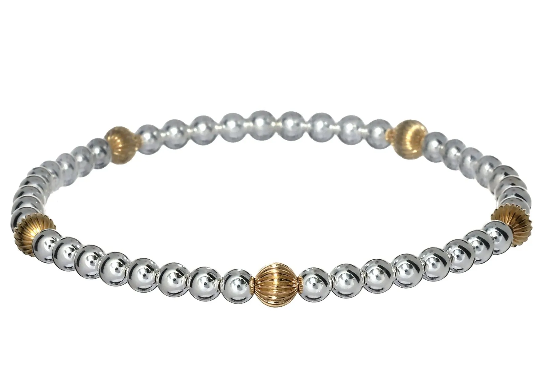 MEGAN | Stretchy Anti-tarnish 14K Gold Filled Bracelet