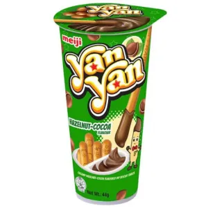 Meiji Yan Yan Hazelnut-Cocoa Flavour Biscuit 50g