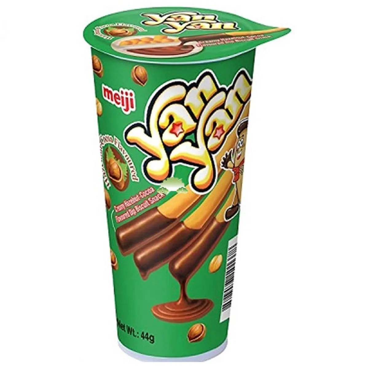 Meiji Yan Yan Hazelnut-Cocoa Flavour Biscuit 50g
