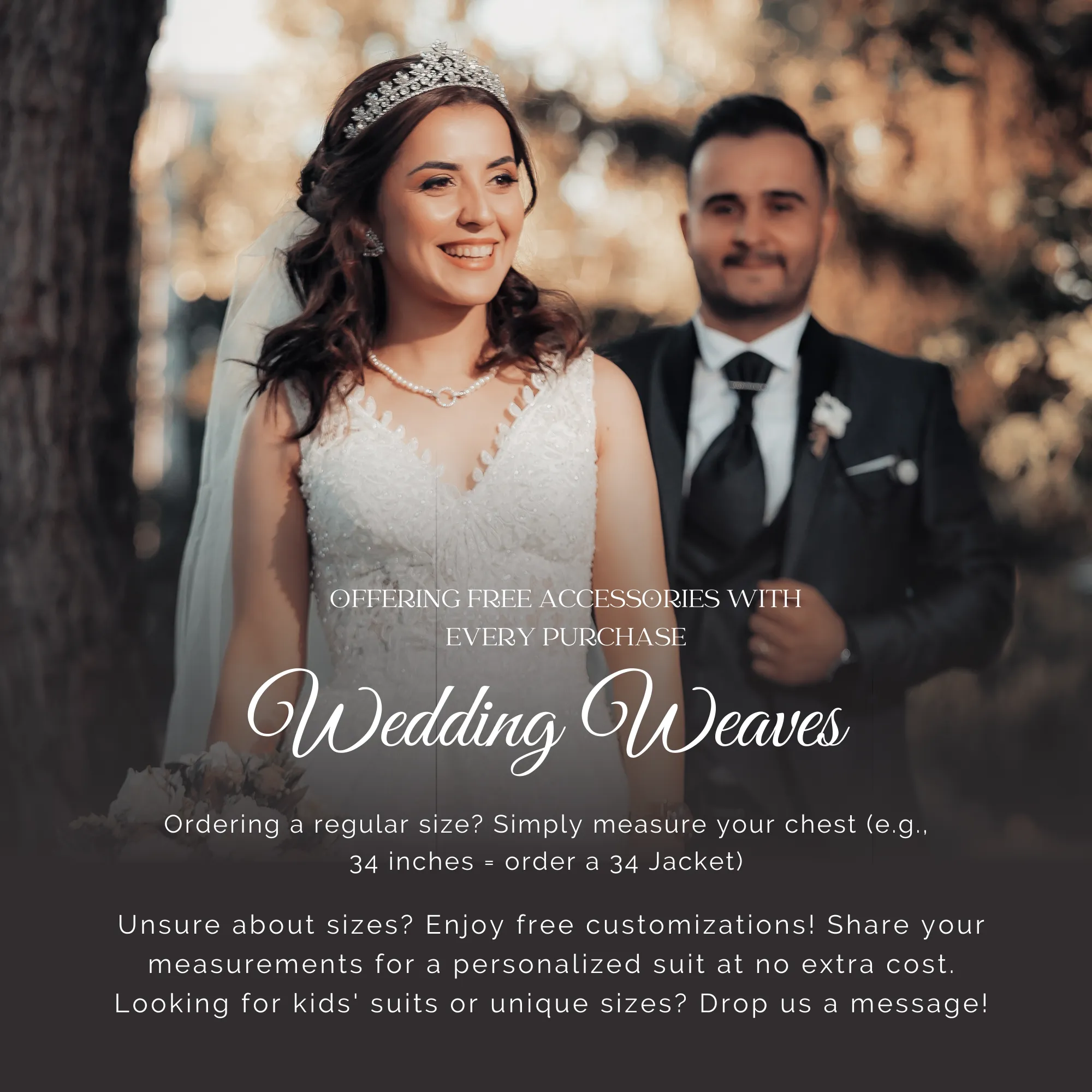Men's Beige Three-Piece Suit – Bespoke Wedding Attire with White Double-Breasted Vest