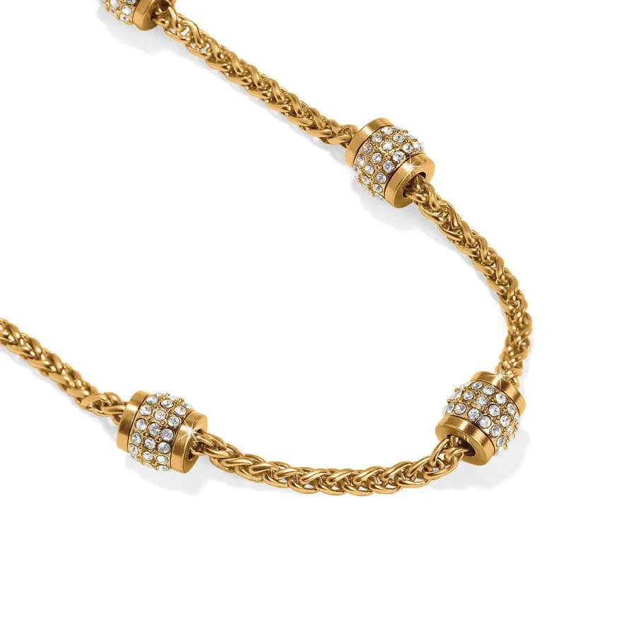 Meridian Petite Short Gold Necklace
