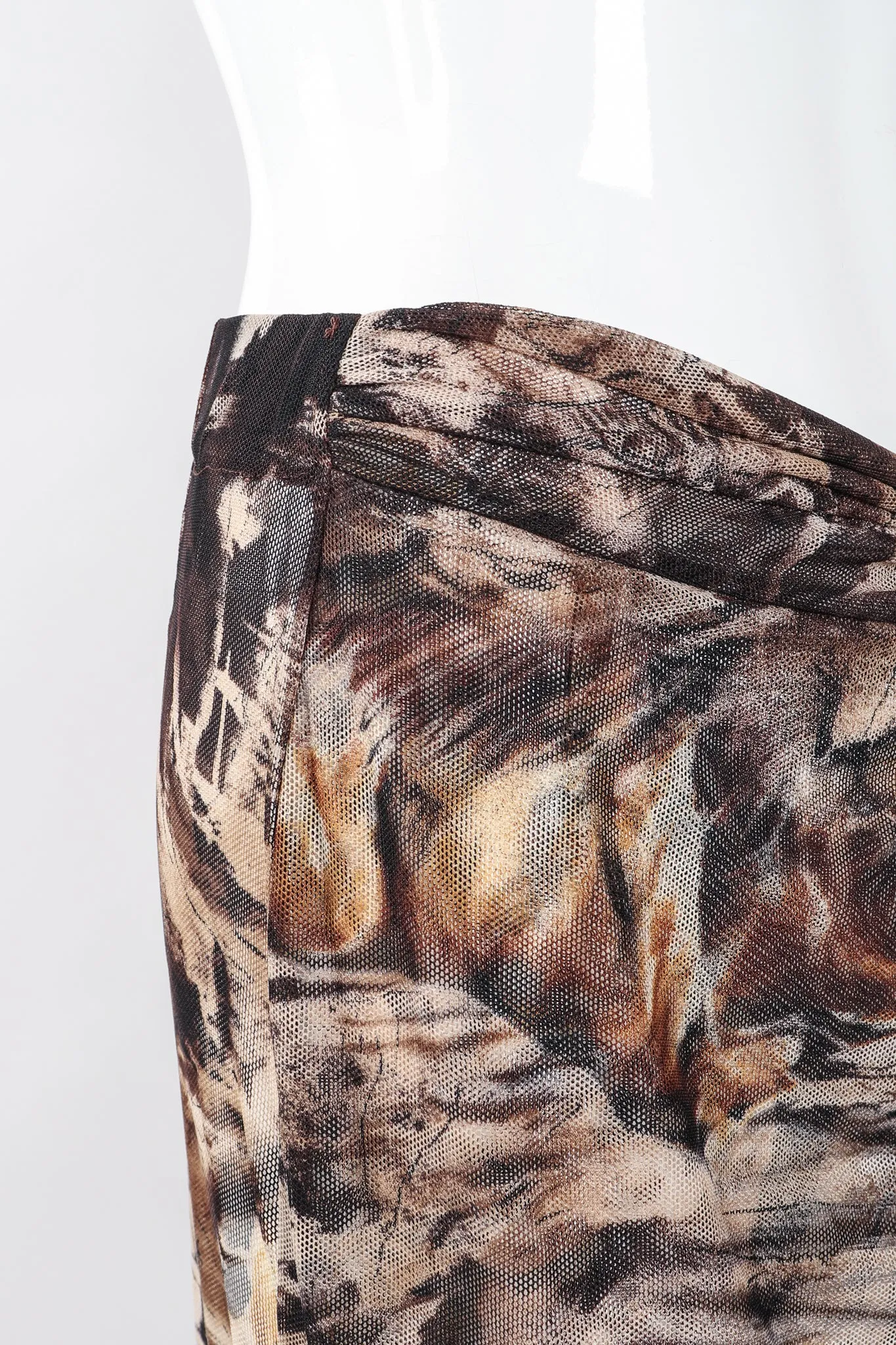 Mesh Jungle Cats Skirt
