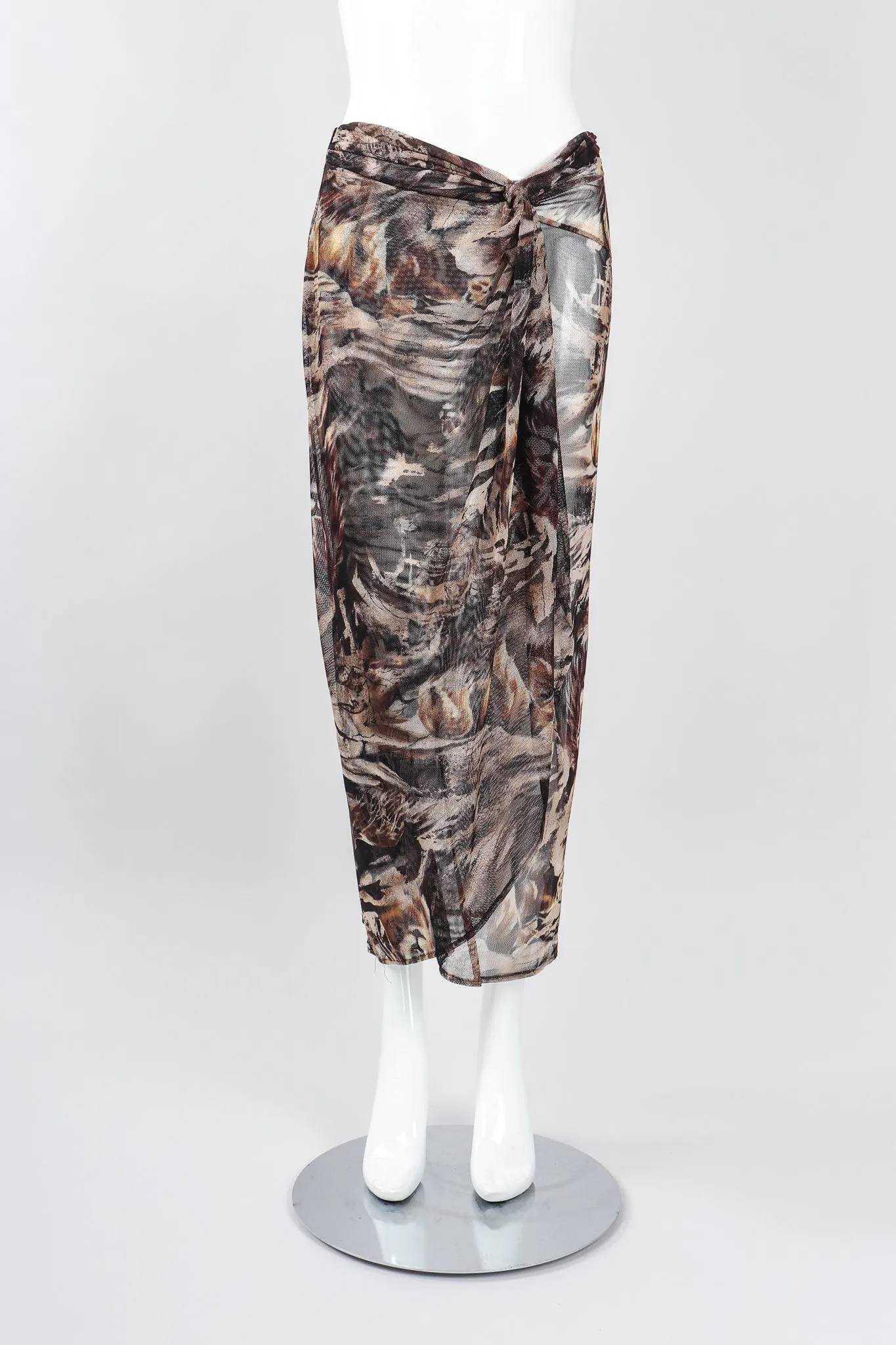 Mesh Jungle Cats Skirt