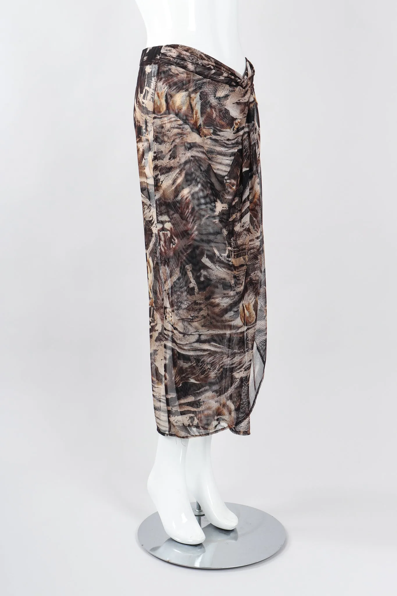 Mesh Jungle Cats Skirt