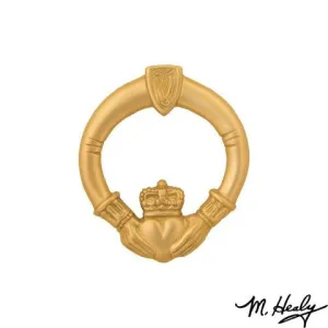 Michael Healy Door Knocker: Traditional Claddagh