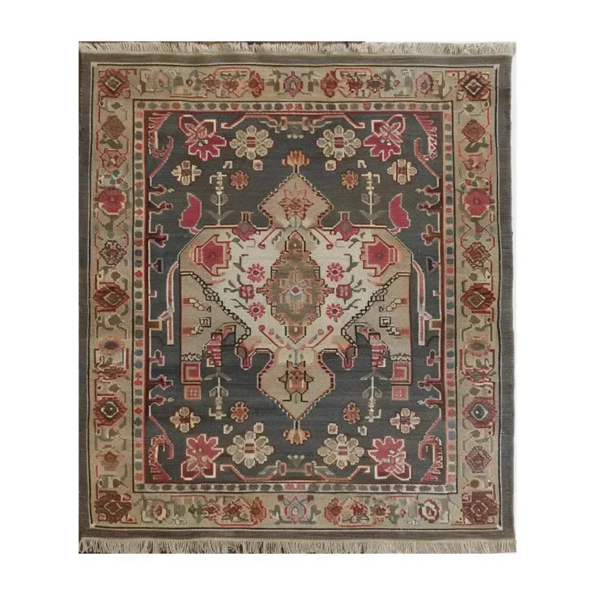 Midnight Mosaic Hand Knotted Area Rug