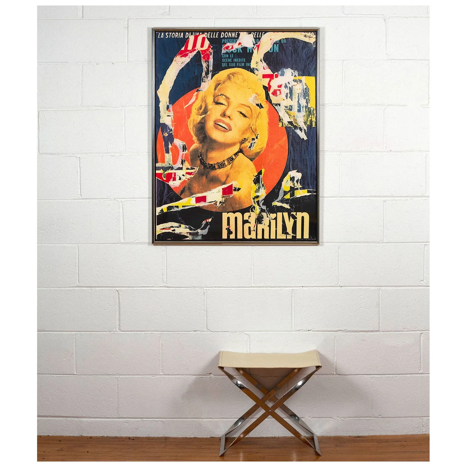MIMMO ROTELLA "MARILYN", 1991