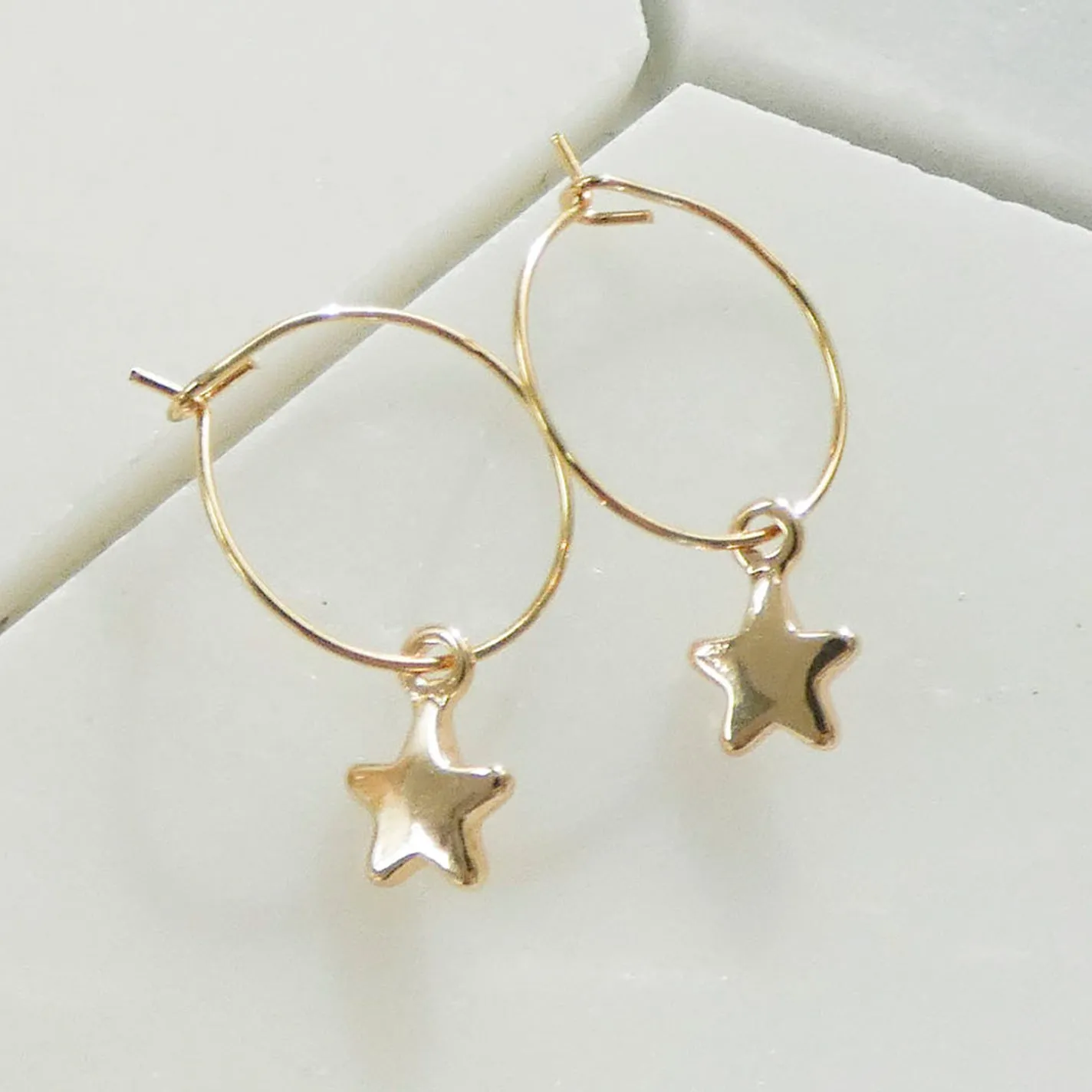 Mini Star Hoops