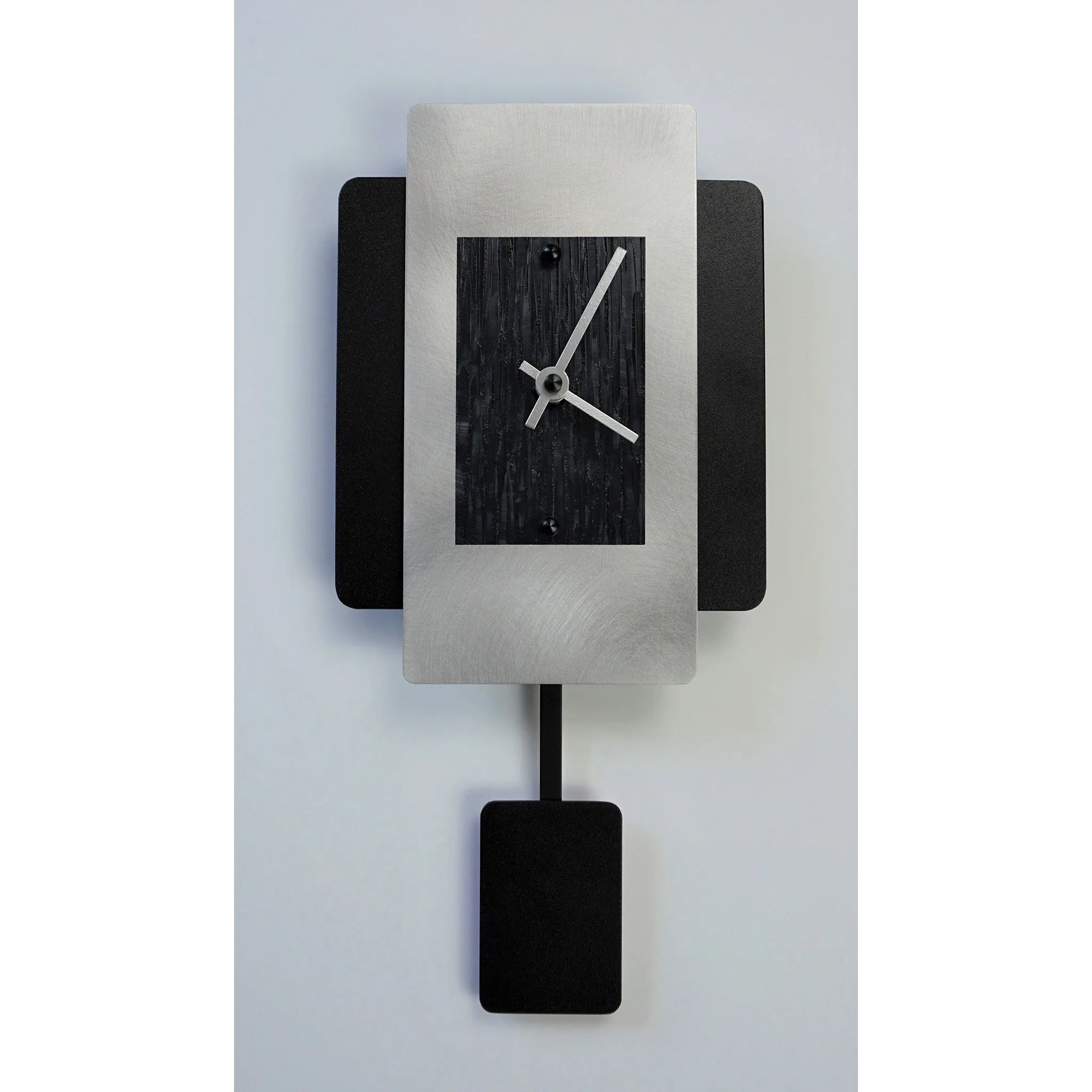 Mini Tuxedo Pendulum Wall Clock by Linda Lamore