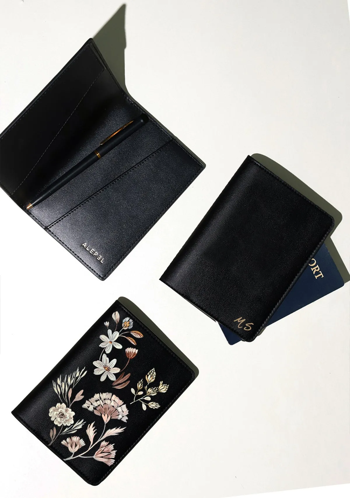 Mocha Mousse Passport Holder