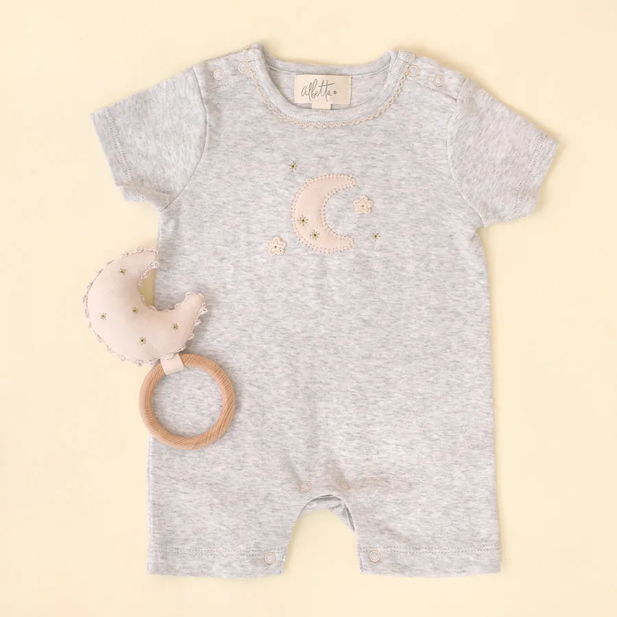 Moon & Star Baby Vest