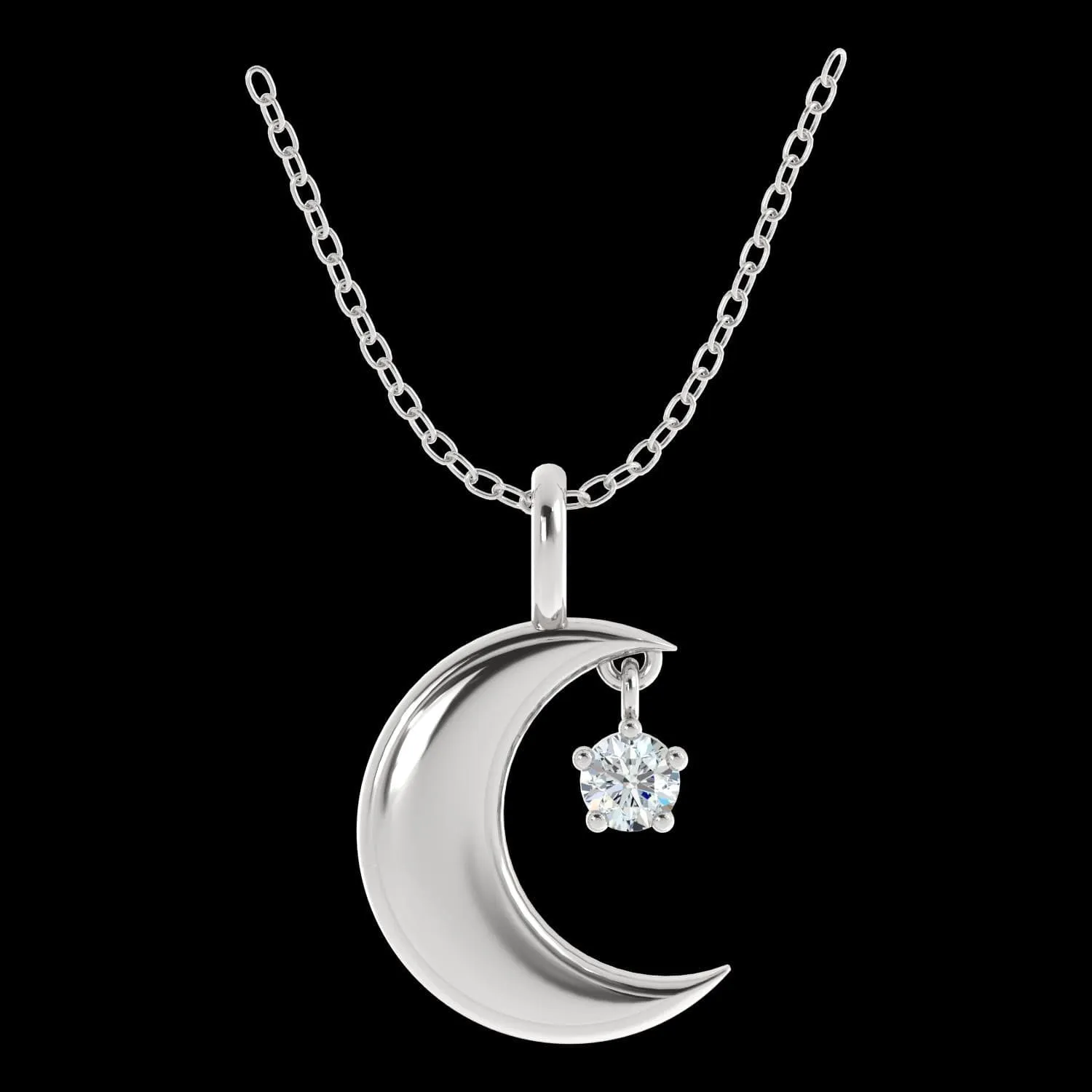 Moon & Star Pendant
