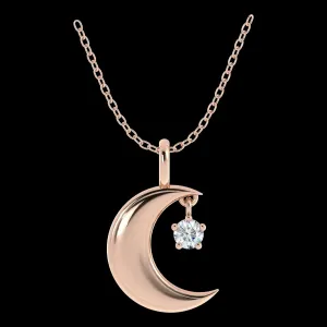 Moon & Star Pendant