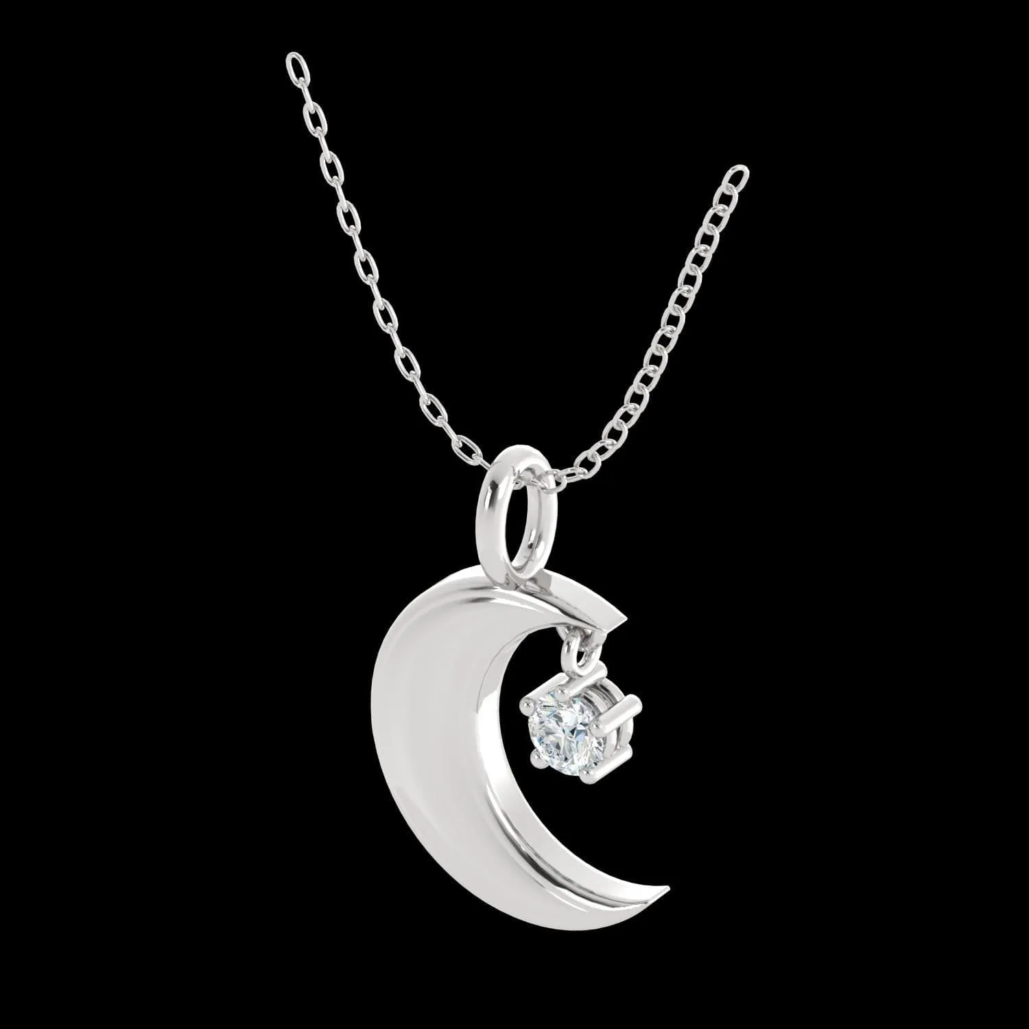 Moon & Star Pendant
