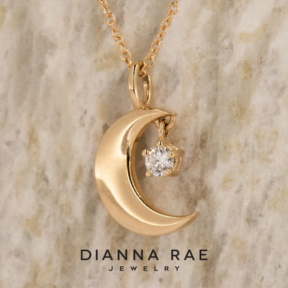 Moon & Star Pendant